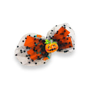 Pumpkin Bow Clip - doe a dear