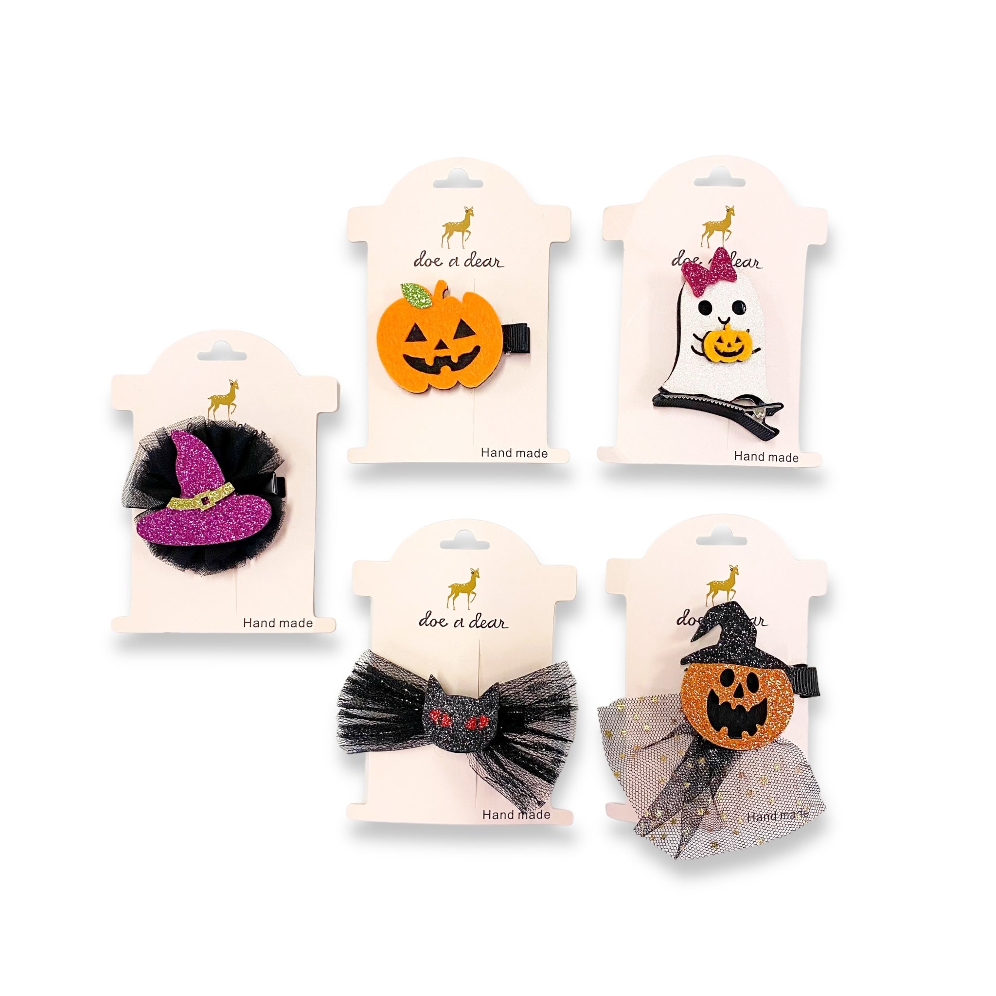 Spooky Hair Clip Set - doe a dear