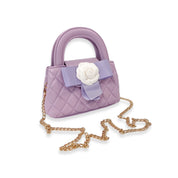 The Lilian Purse in Lilac - doe a dear