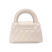 The Lilian Purse in Ivory - doe a dear