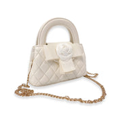 The Lilian Purse in Ivory - doe a dear