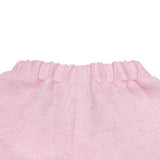 Novelty Button Tweed Shorts-pink