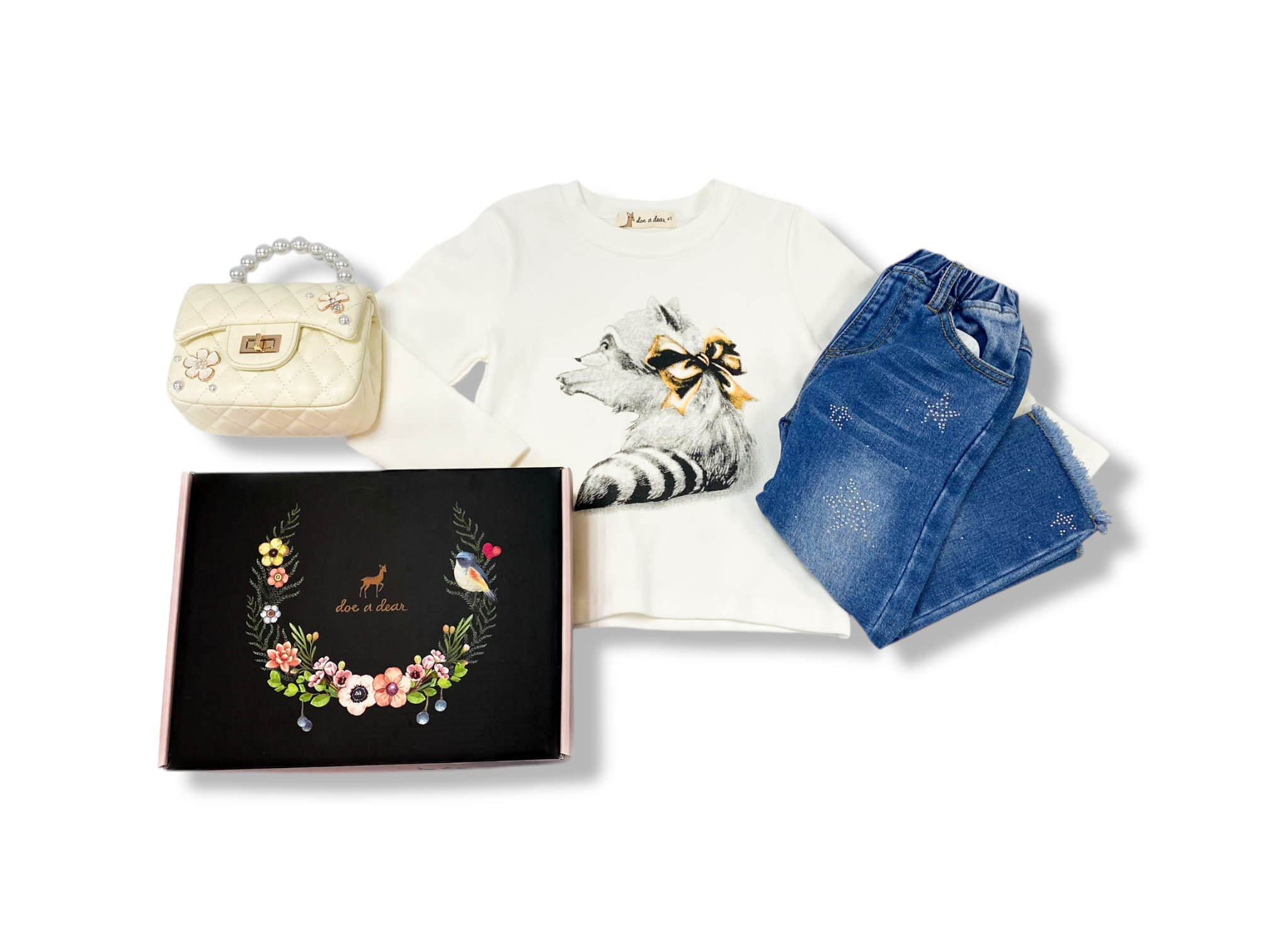 Doe a Dear On trend Skin Friendly High Quality Children Apparel doe a dear