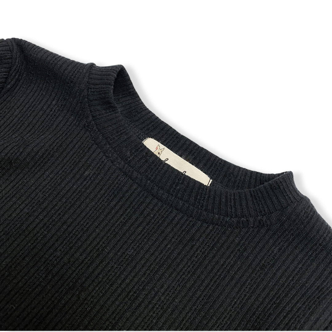 PEARL TRIM BELL SLV TOP - doe a dear