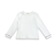 Rhinestone Trim Top - doe a dear