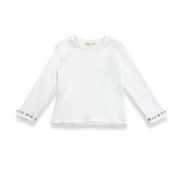 Rhinestone Trim Top