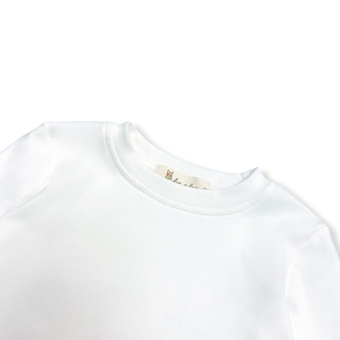Rhinestone Trim Top - doe a dear
