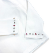 Rhinestone Trim Top - doe a dear