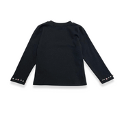 Rhinestone Trim Top - doe a dear
