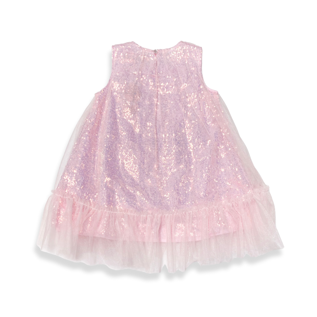 The Leila Dress -pink - doe a dear