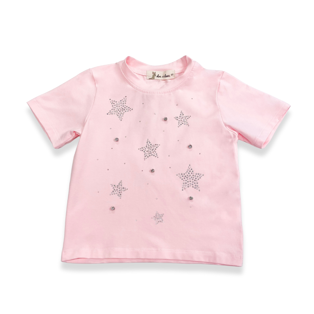 Star Stone Tee - pink