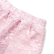 Pink Lace Shorts - Pink - doe a dear