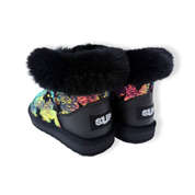 Handcrafted Sequin Star Furry Boot