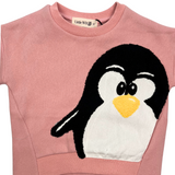 Penguin Sweatshirt - PINK