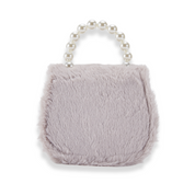 Unicorn Furry Purse - Grey - doe a dear