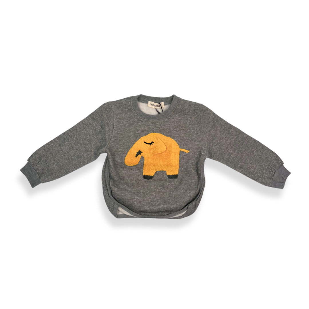 Elephant Patch Sweatshirt - doe a dear