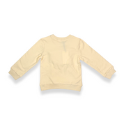 Fuzzy Bunny Patch Sweatshirt - Ivory - doe a dear