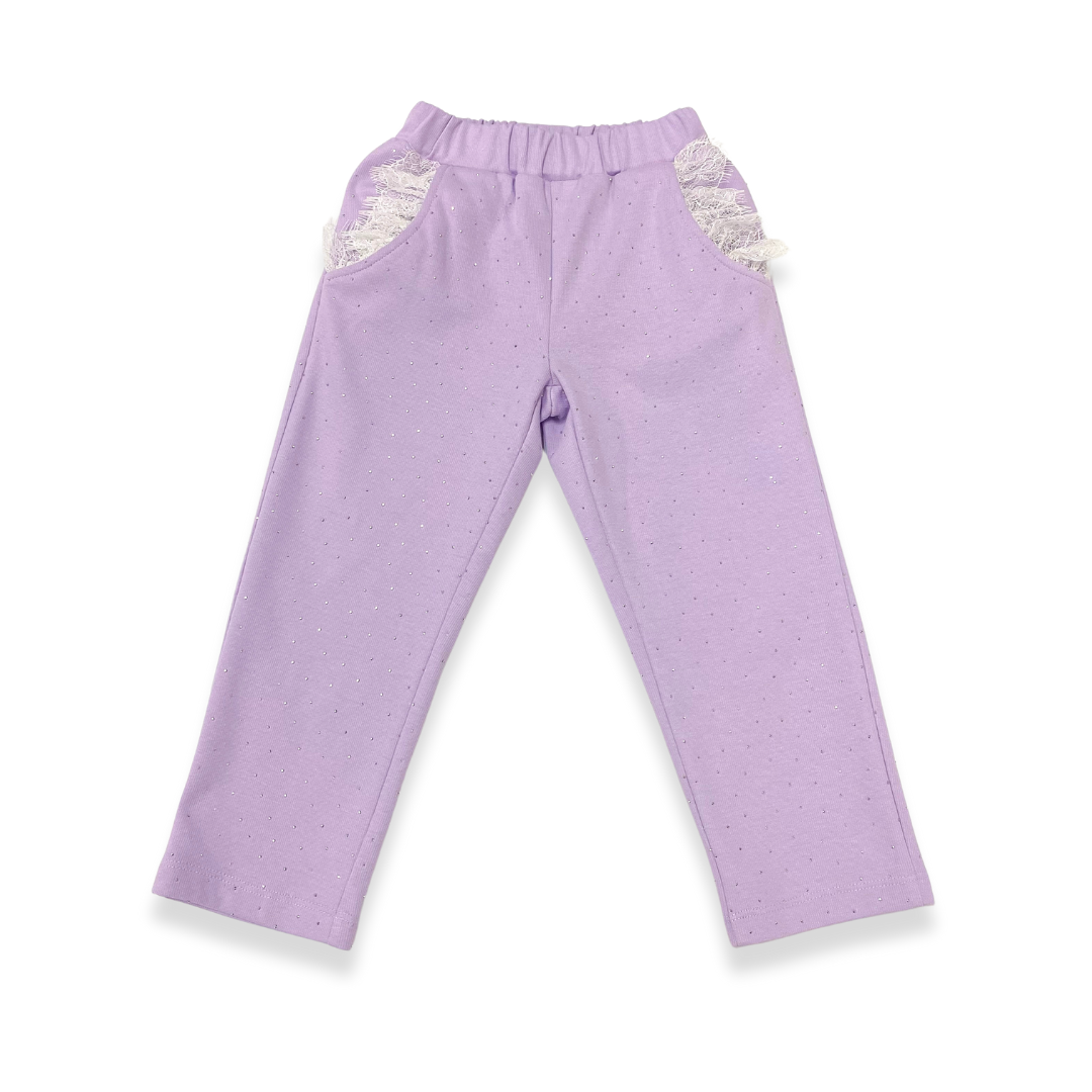 Lace Trim Pants - doe a dear