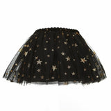 Star Glittered Mesh Tutu Skirt