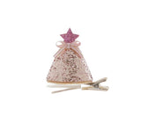 Mini Glitter Birthday Hat Hair Clip
