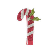 Candy Cane Hair Clip - doe a dear
