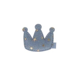 Star Applique Crown Hair Clip