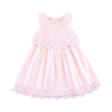 Floral Eyelet Fabric Dress