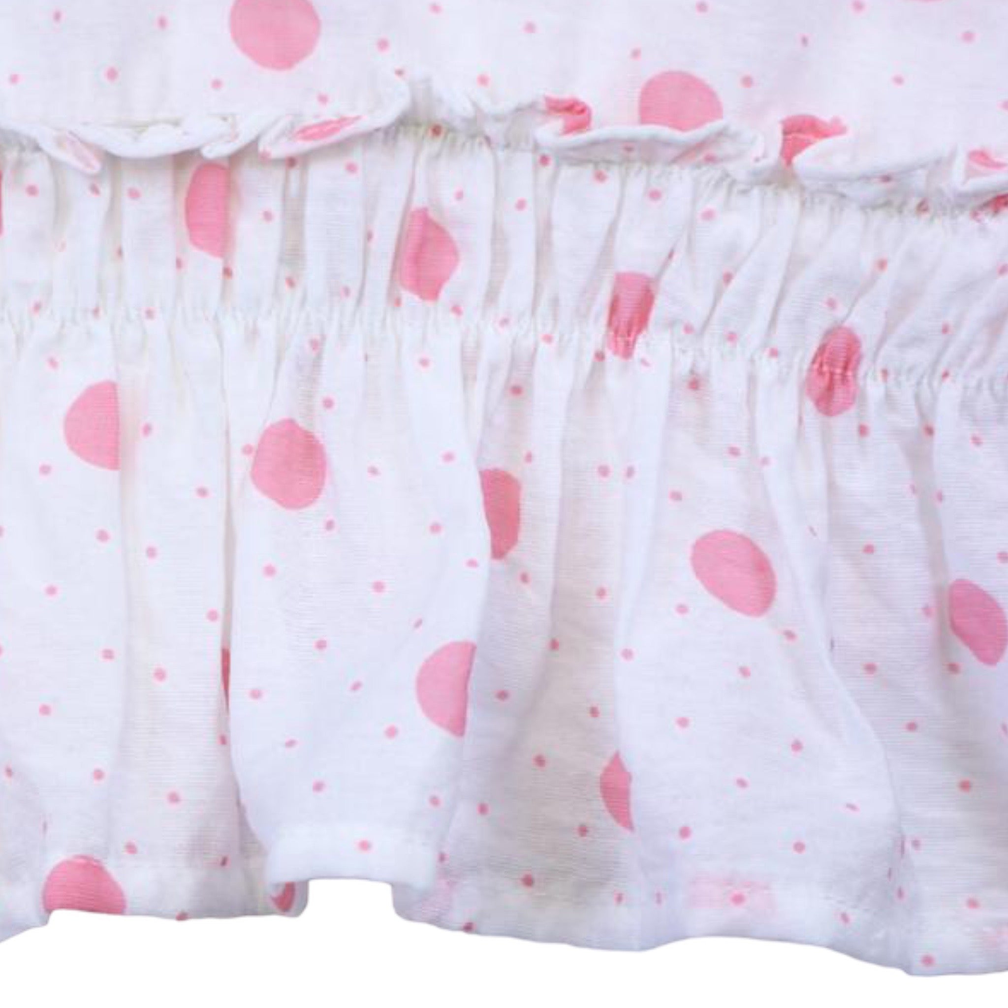 Polka Dots Vest + Culottes Set - Pink - doe a dear