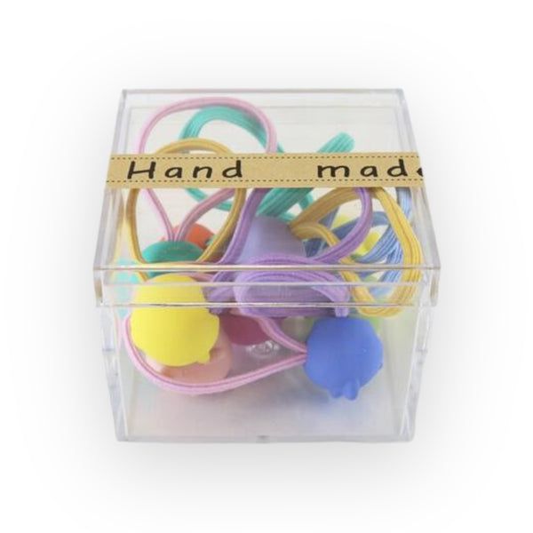 10pcs Mix Piggy Elastic Hair Ties - doe a dear