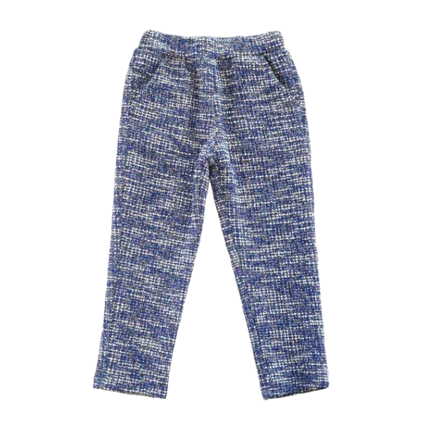 Tweed Pants - Blue