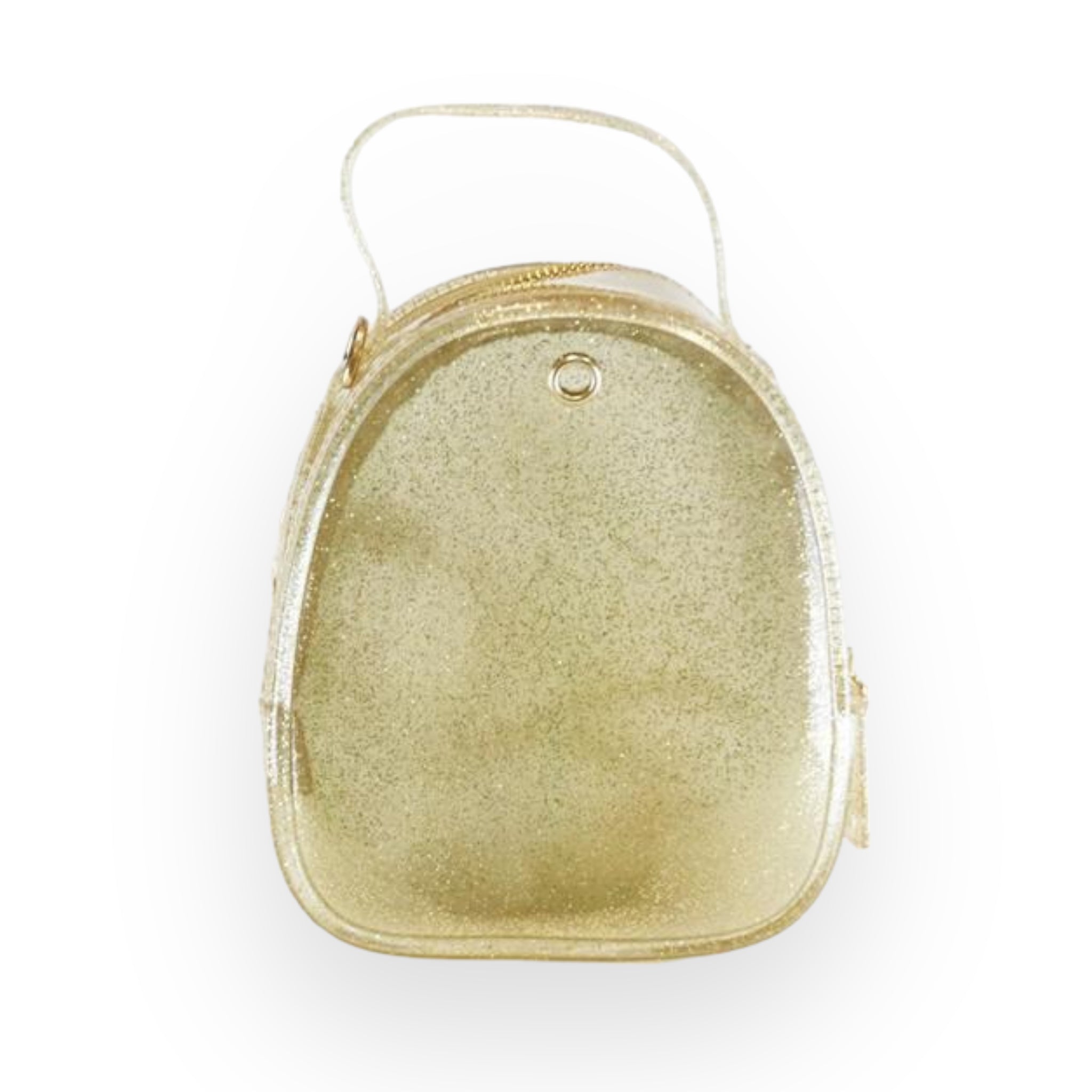 Floral Motifs Jelly Purse - Gold - doe a dear