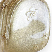 Floral Motifs Jelly Purse - Gold - doe a dear