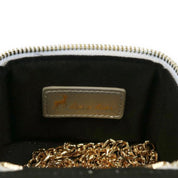 Quilted Top-Handle Bag w/ Charms - White - doe a dear