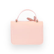 Bunny Applique Purse - Pink - doe a dear