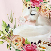 Puff Slv Pink Unicorn Tee - doe a dear
