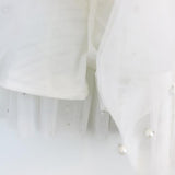 Pearl Stud White Tutu