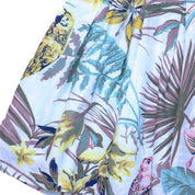 Parrot Print A-Line Dress - doe a dear