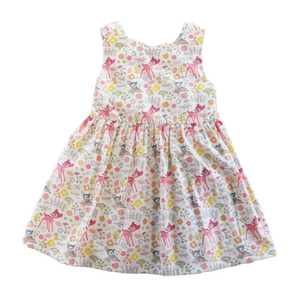 Deer Open Back Dress - doe a dear