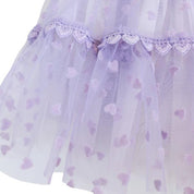 Velvet Heart Mesh Tutu Purple - doe a dear