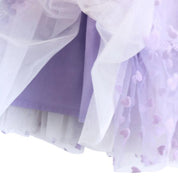 Velvet Heart Mesh Tutu Purple - doe a dear