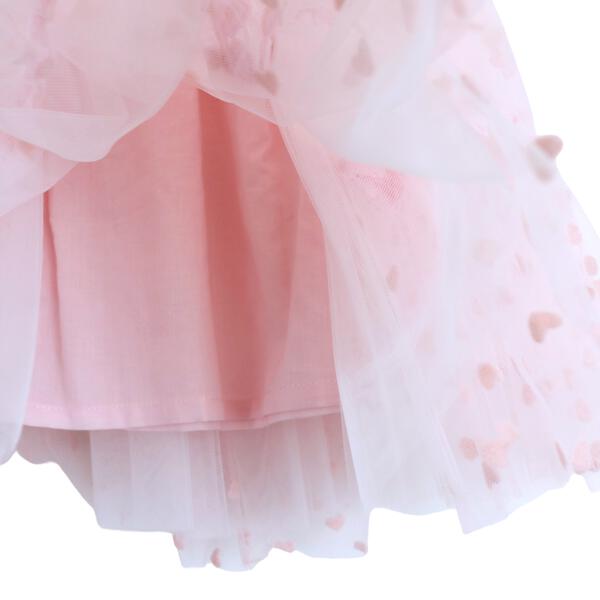 Velvet Heart Mesh Tutu Pink - doe a dear