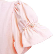 Puff Slv Pink Unicorn Tee - doe a dear