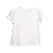 Puff Slv White Unicorn Tee - doe a dear