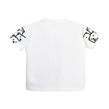 White Bear Textural Embroidery Tee