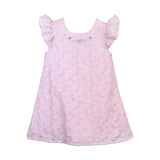 Floral Brocade Dress with Jewel