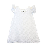 Floral Brocade Dress with Jewel