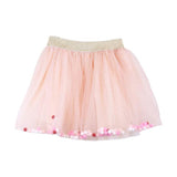 Pom Pom Glitter Mesh Tutu