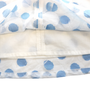 Dotted Sheer Dress - Blue - doe a dear