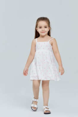 Pink Polka Dot Sundress - doe a dear