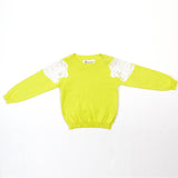 Lace Patch Sweater